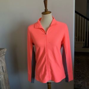 Honeycomb zip-up jacket